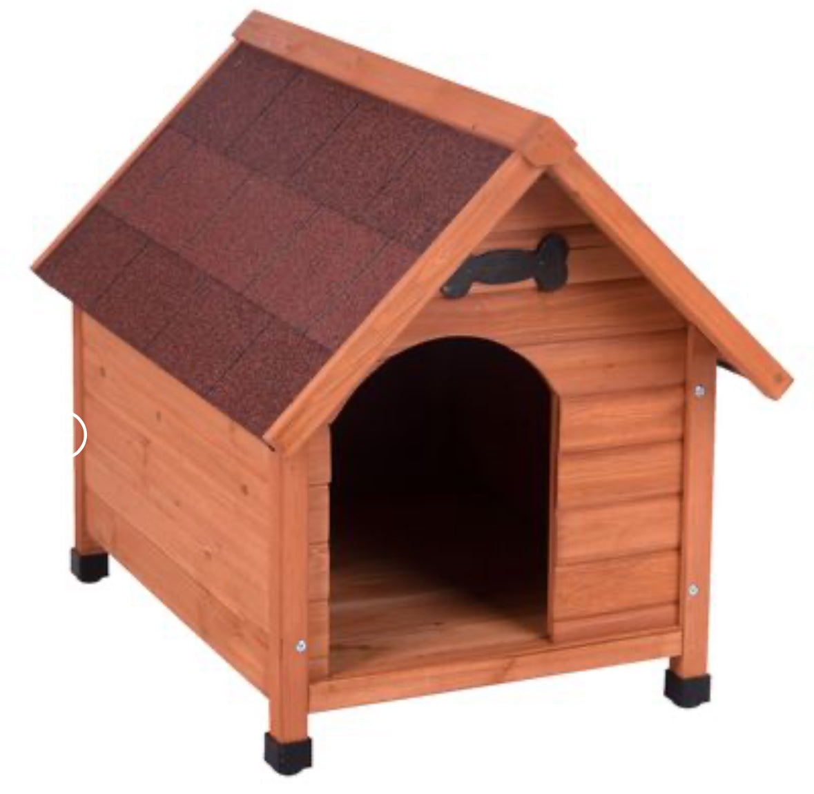 Spike Comfort Wooden Dog Kennel Insulated Outdoor Den Waterproof Pet Puppy Crate