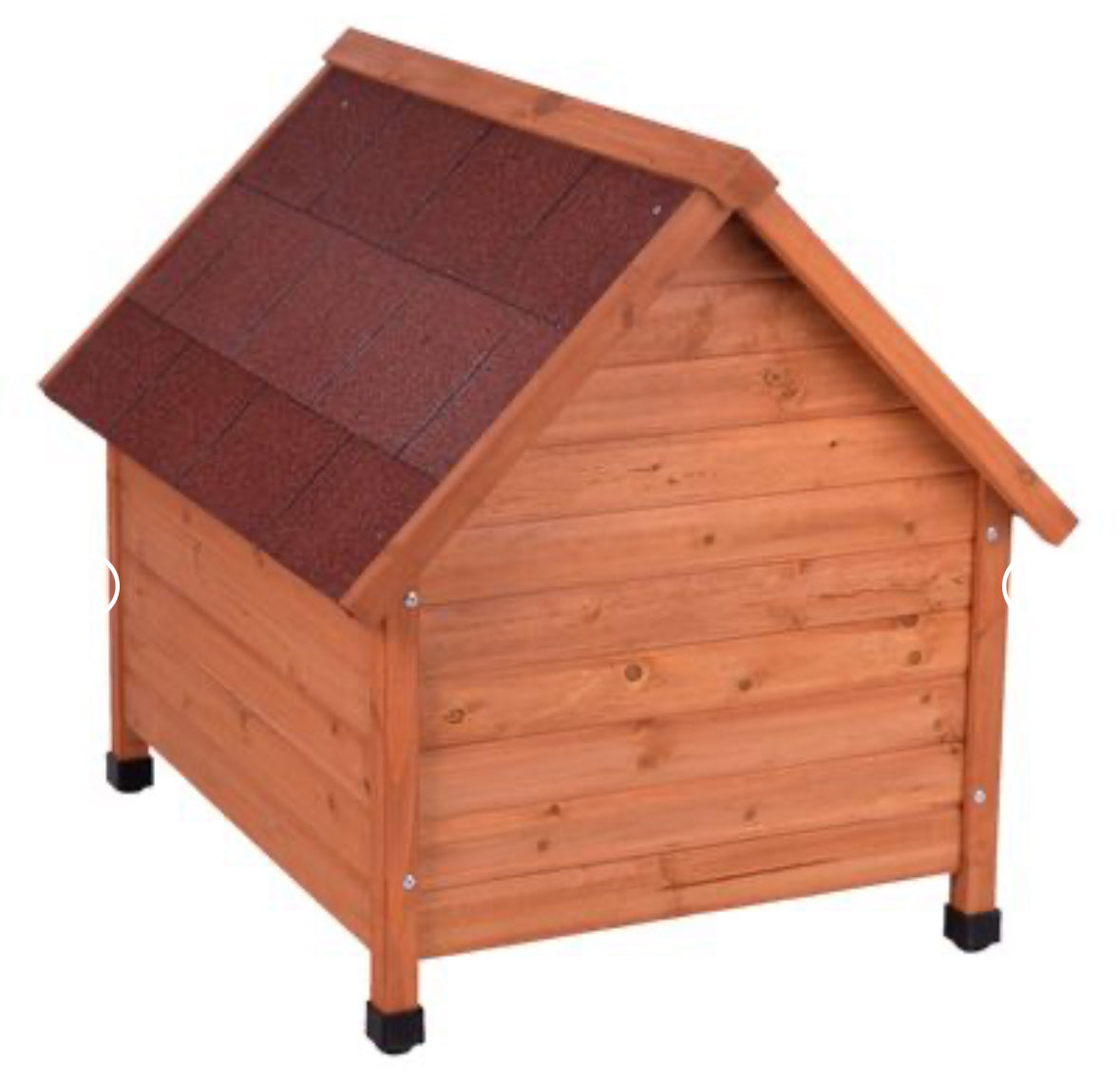 Spike Comfort Wooden Dog Kennel Insulated Outdoor Den Waterproof Pet Puppy Crate