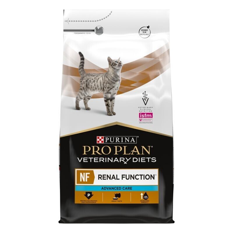 Purina Pro Plan Veterinary Diets Feline NF Renal Dry Cat Food - 1.5kg, 5kg