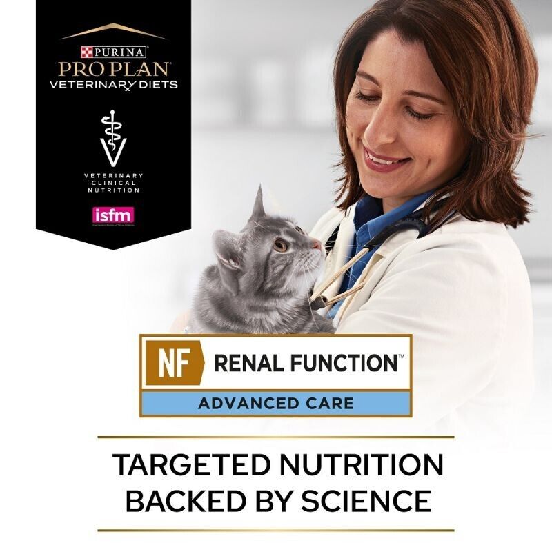 Purina Pro Plan Veterinary Diets Feline NF Renal Dry Cat Food - 1.5kg, 5kg