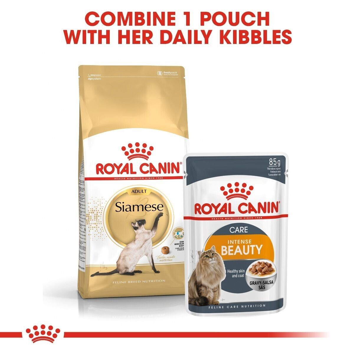 Royal Canin Adult Siamese Dry Cat Food - 400g, 2kg, 4kg, 10kg