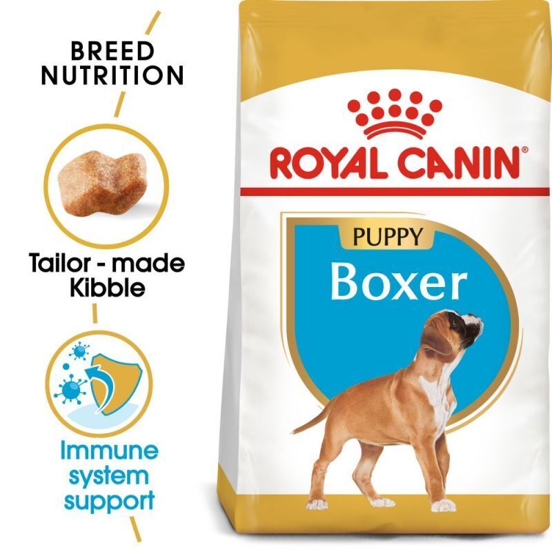 Royal Canin BOXER PUPPY Breed Health Nutrition Dry Dog Food 3 kg , 6 kg , 12 kg