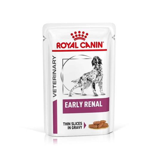 Royal Canin Early Renal Wet Dog Food (in Gravy) 12x100g, 48x100g Pouches