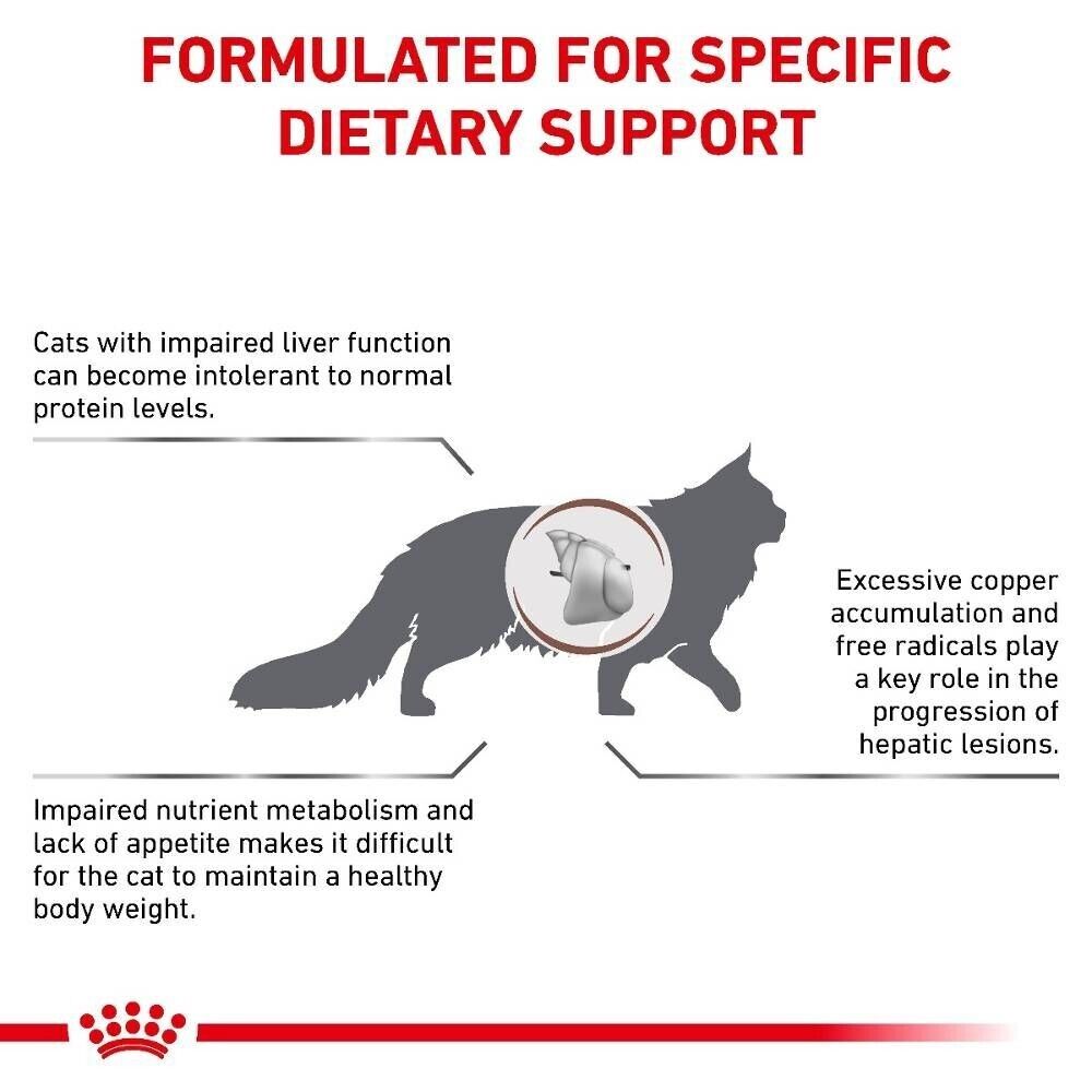 Royal Canin Hepatic Dry Cat Food - 2kg, 4kg
