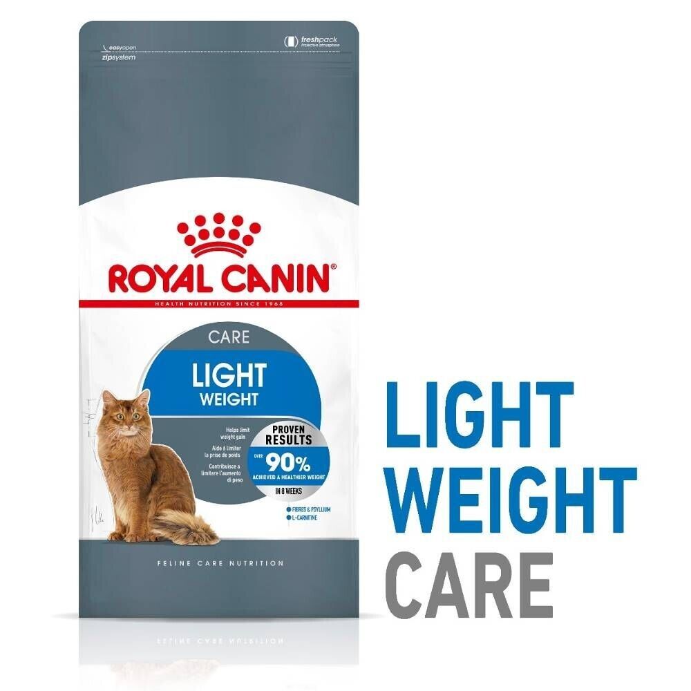 Royal Canin Light Weight Care Dry Cat Food - 400g, 1.5kg, 3kg, 8kg