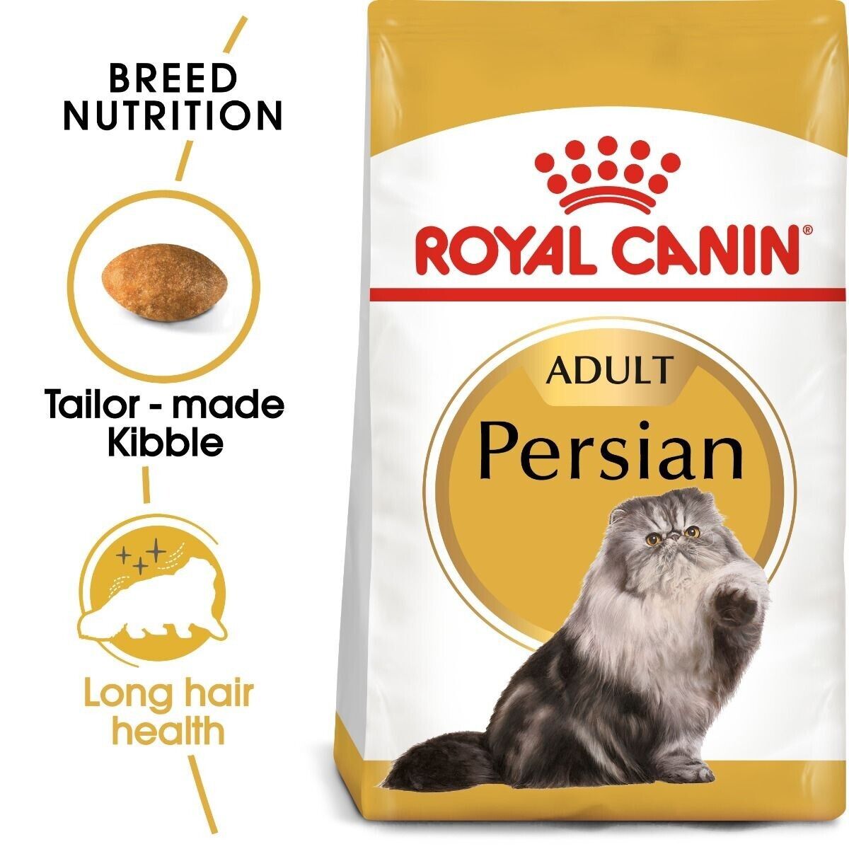 Royal Canin Persian Adult Cat Dry Food - 400g, 2kg, 4kg, 10kg
