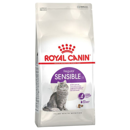 Royal Canin Sensible 33 Cat Dry Food For Adult 1-7 years Cat 2kg - 4kg - 10 kg