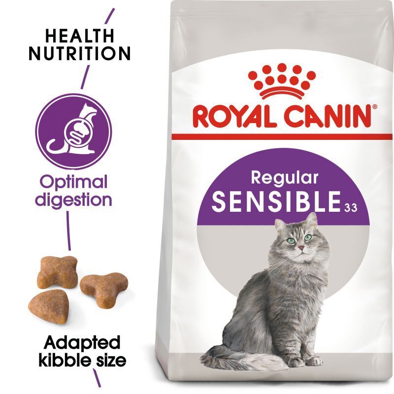 Royal Canin Sensible 33 Cat Dry Food For Adult 1-7 years Cat 2kg - 4kg - 10 kg