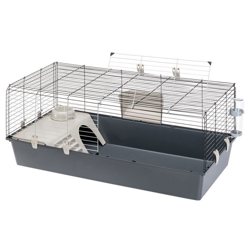 Ferplast Plaza 120 Indoor Rabbit Cage Small Pet Guinea Pig Dwarf Rabbits