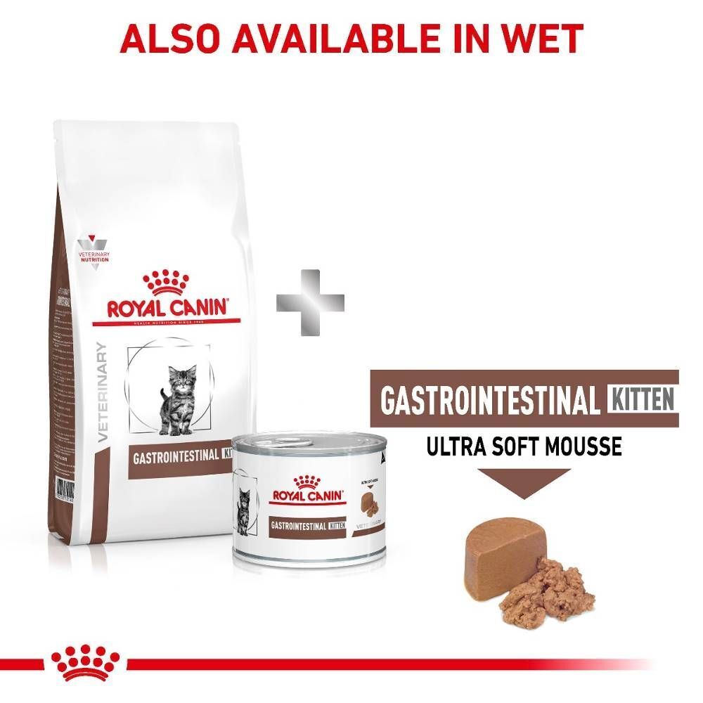 Royal Canin Veterinary Cat - Kitten Gastrointestinal Highly-Digestible 400g, 2kg