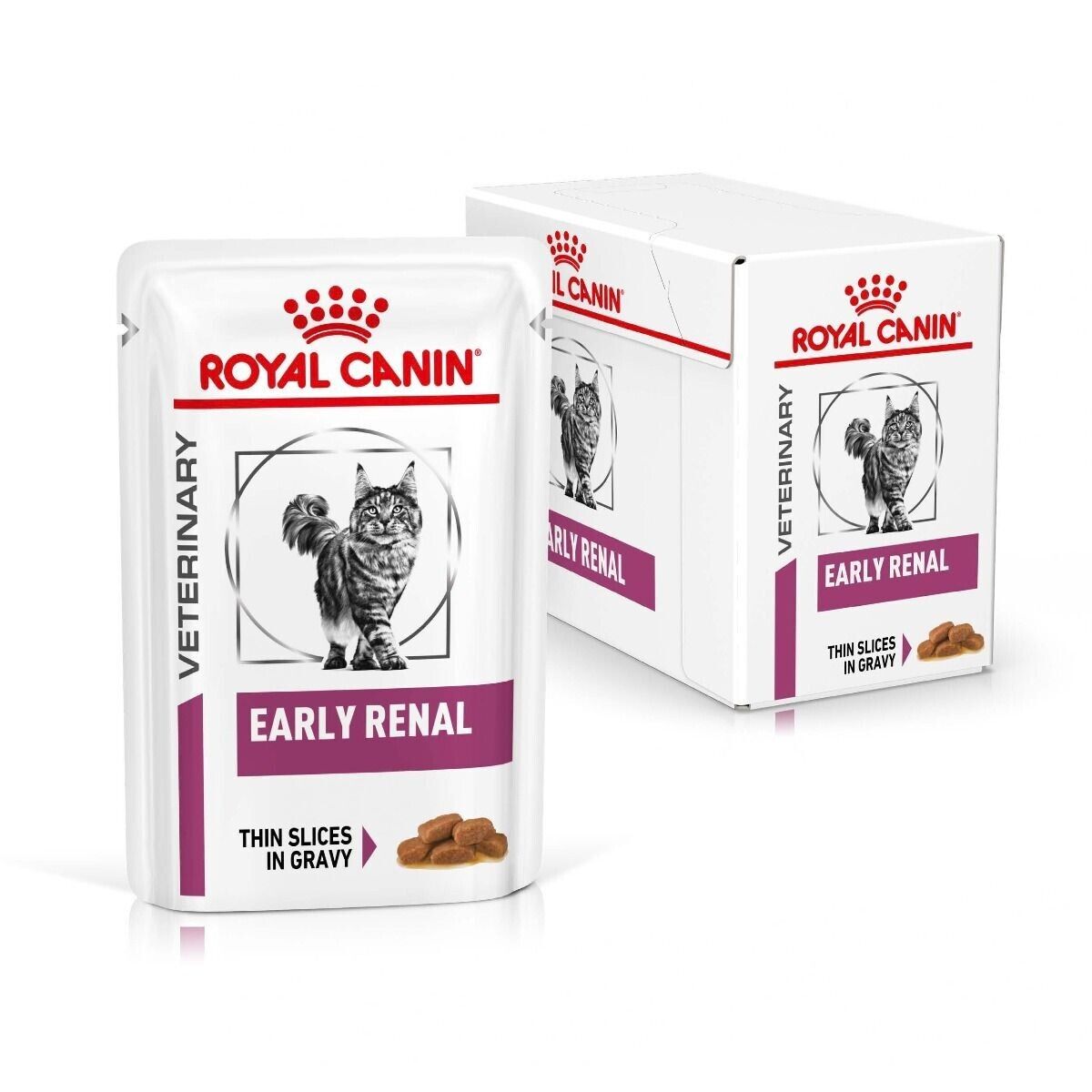 Royal Canin Veterinary Cat Early Renal Wet Cat Food - 12 / 48 x 85g