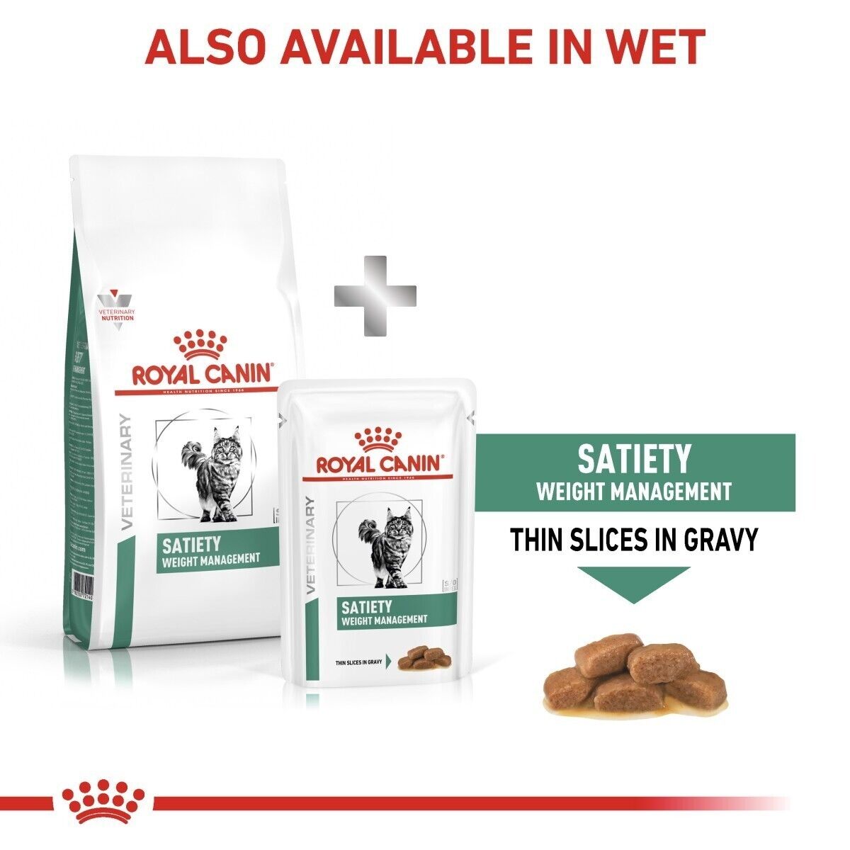 Royal Canin Veterinary Cat Satiety Weight Management Dry Food- 1.5kg, 3.5kg, 6kg