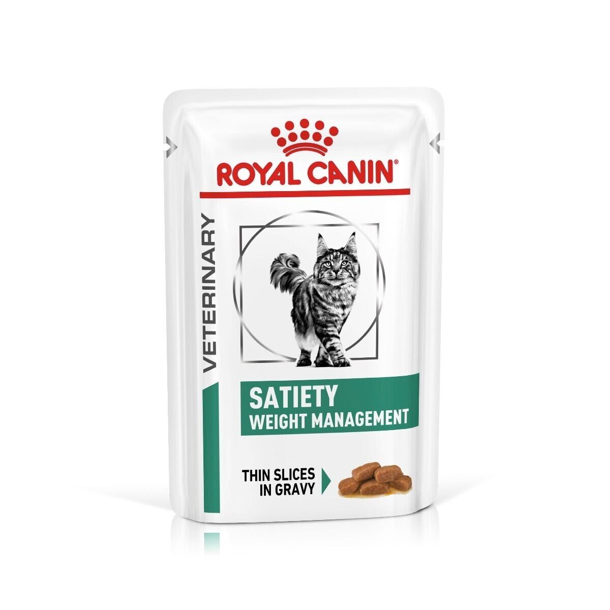 Royal Canin Veterinary Cat Satiety Weight Management Wet Cat Food - 12 / 48 x 85g