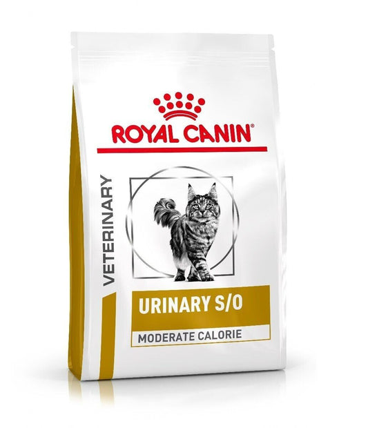 Royal Canin Veterinary Cat Urinary S/O Moderate Calorie Dry - 1.5kg, 3.5kg, 7kg