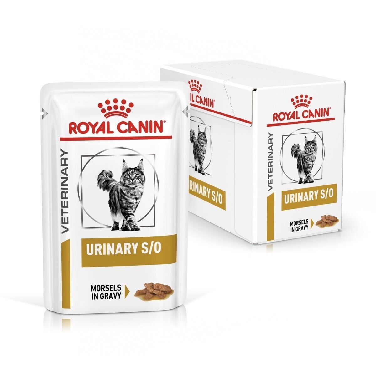 Royal Canin Veterinary Cat Urinary S/O Wet Cat Food - 12 / 48 x 85g