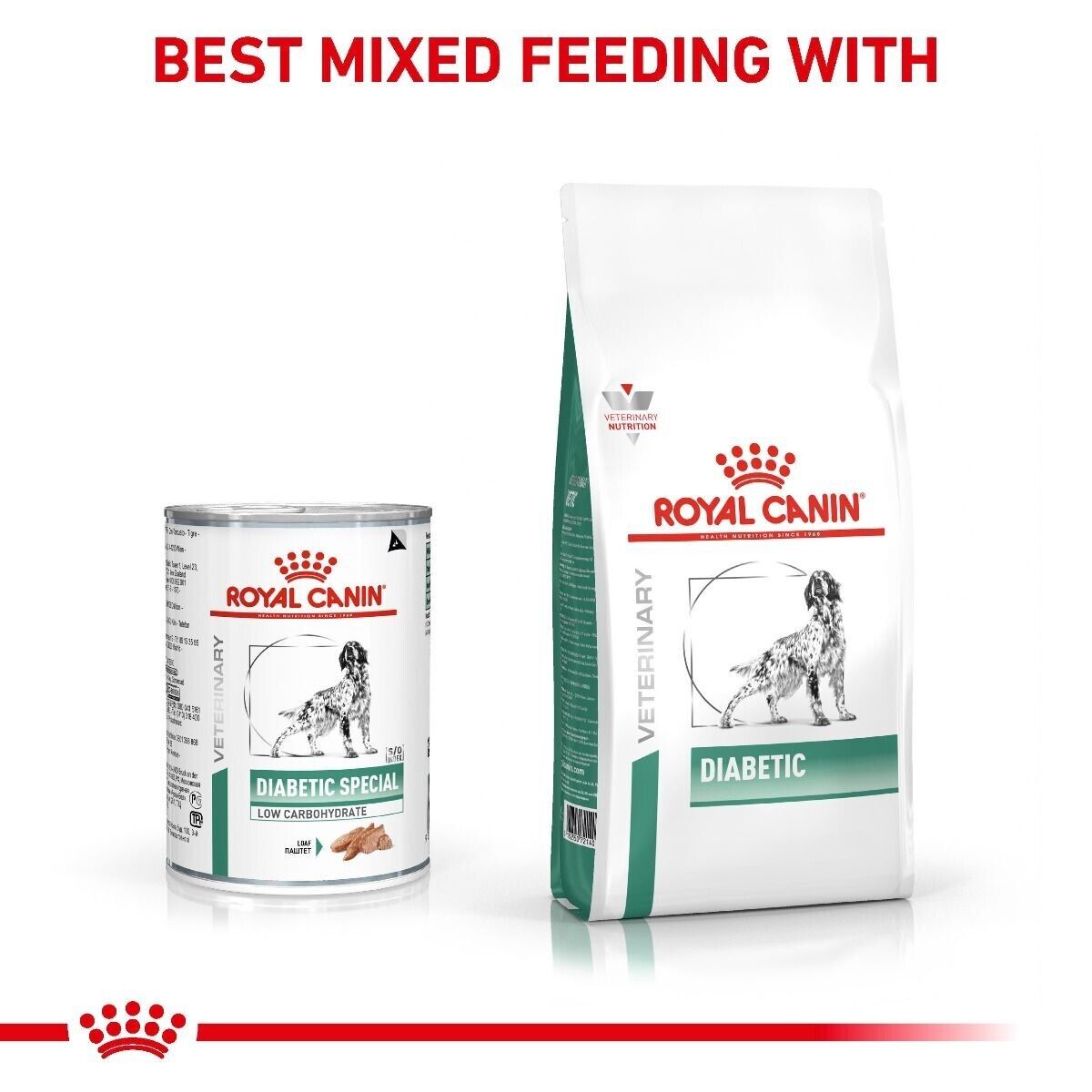 Royal Canin Veterinary Diet Diabetic Special Wet Dog Food (In Loaf) - 12x410g