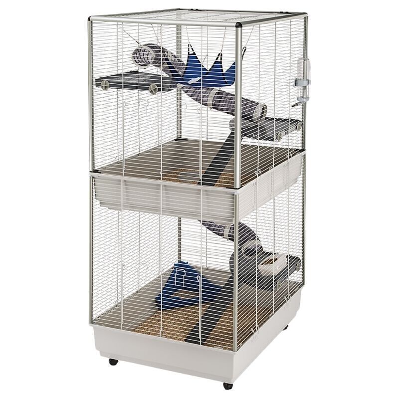 Ferplast Rat and Ferret Cage Furet Tower Perfect Home 2 Small Animals Cage