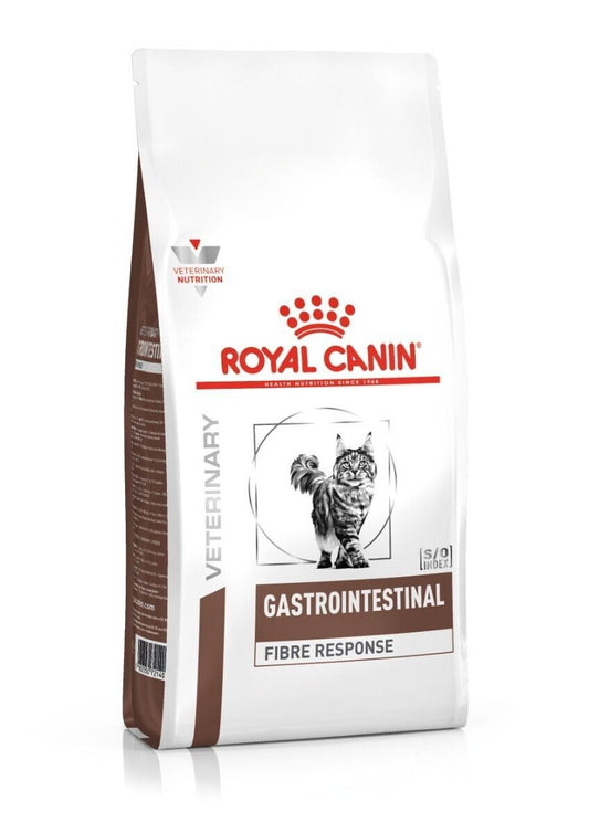 Royal Canin Veterinary Dry Cat Food Gastrointestinal Fibre Response - 2kg, 4kg