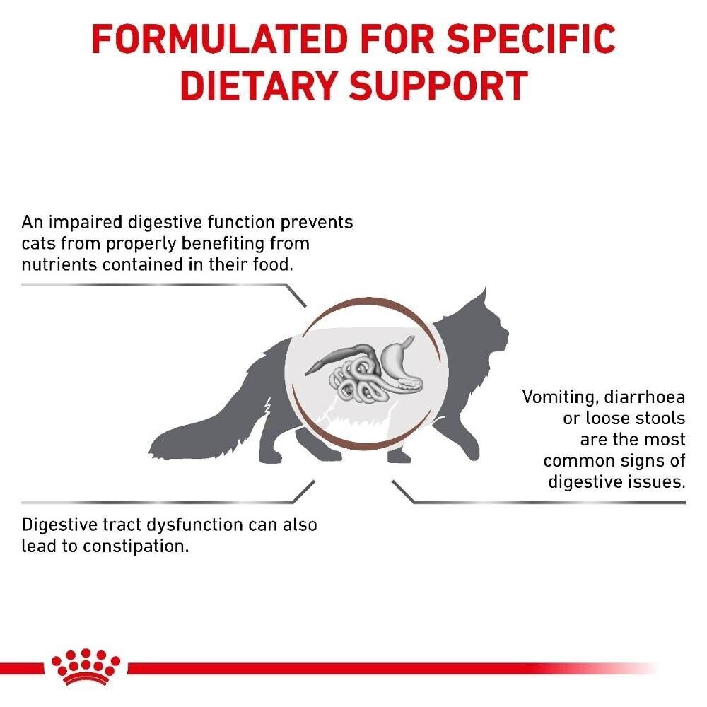 Royal Canin Veterinary Dry Cat Food Gastrointestinal Fibre Response - 2kg, 4kg