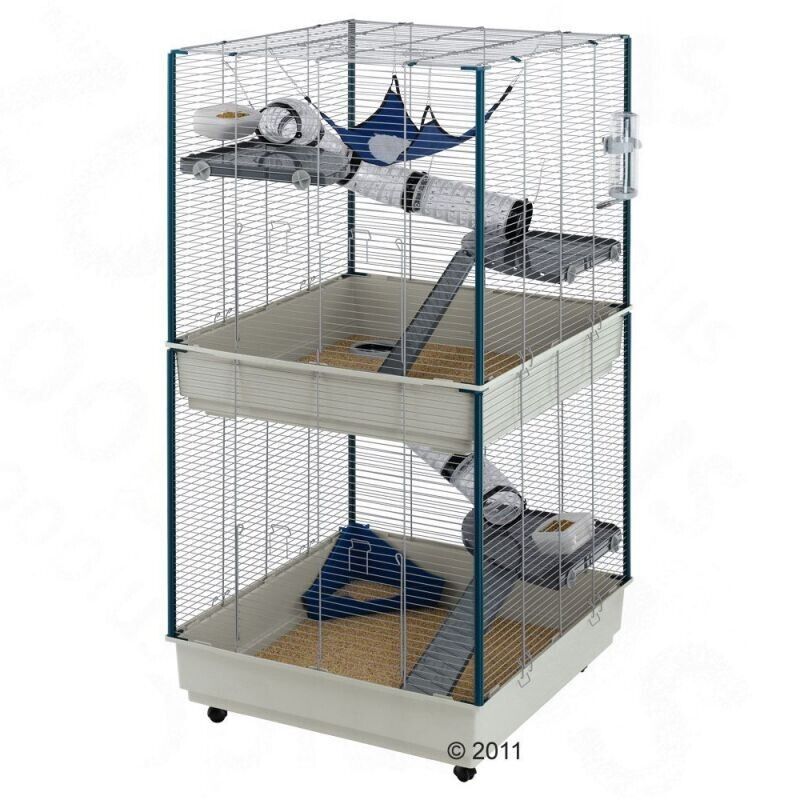 Ferplast Rat and Ferret Cage Furet Tower Perfect Home 2 Small Animals Cage