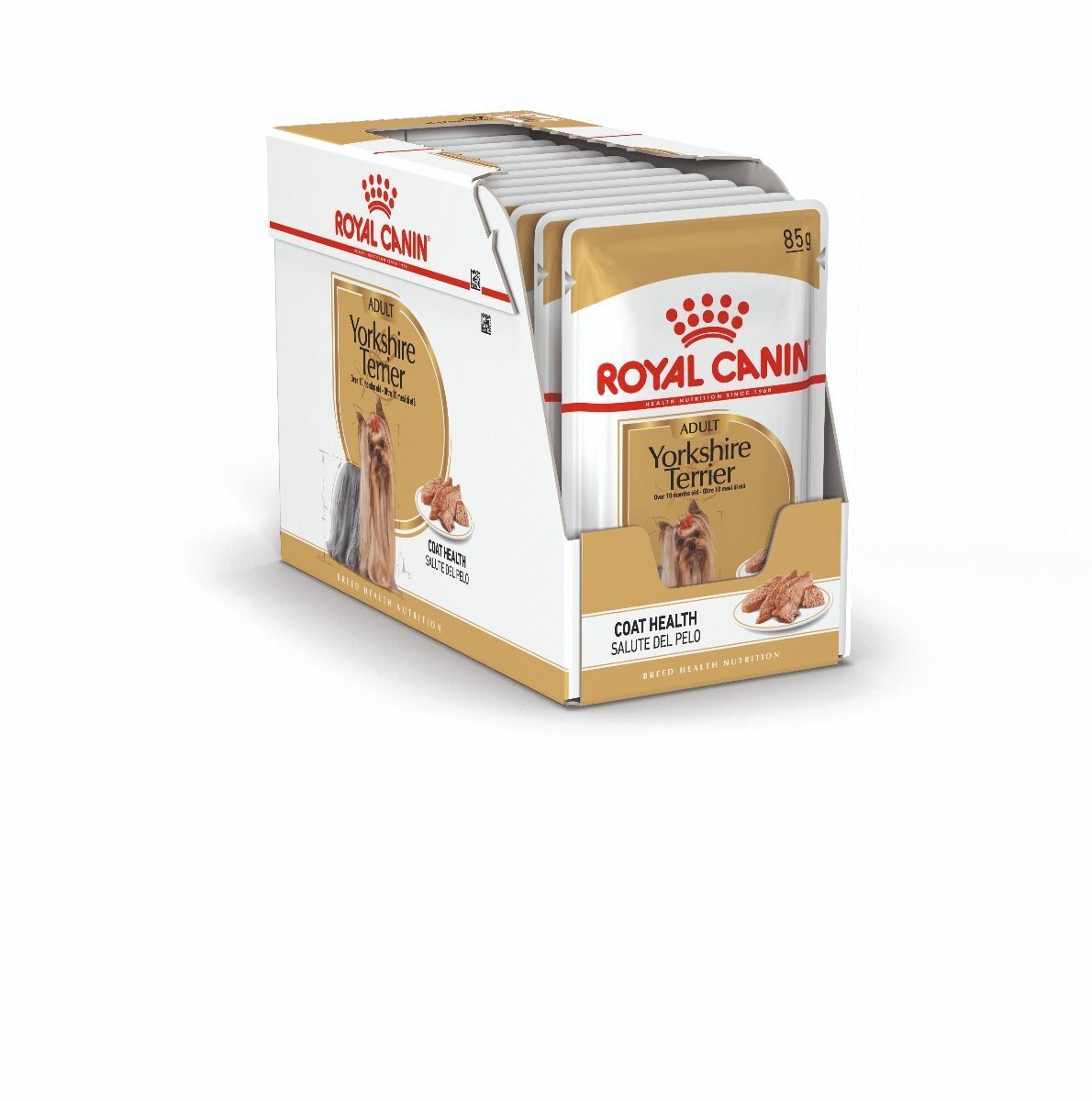 Royal Canin Yorkshire Terrier Adult Wet Dog Food in Loaf 12 / 24 x 85g Pouches