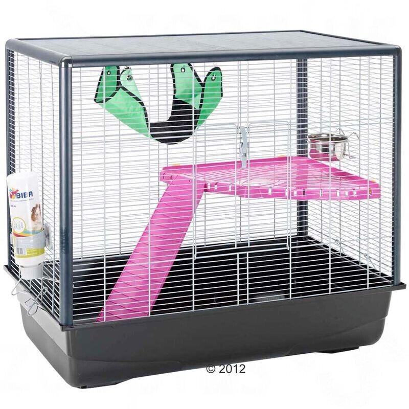Savic Hamster Rat Guinea Pig Small Pet Cage Indoor 2 Tiers Home Pet House