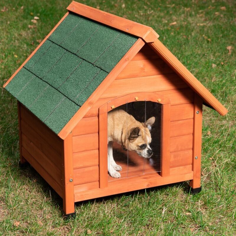 Spike Comfort Wooden Dog Kennel Insulated Outdoor Den Waterproof Pet Puppy Crate