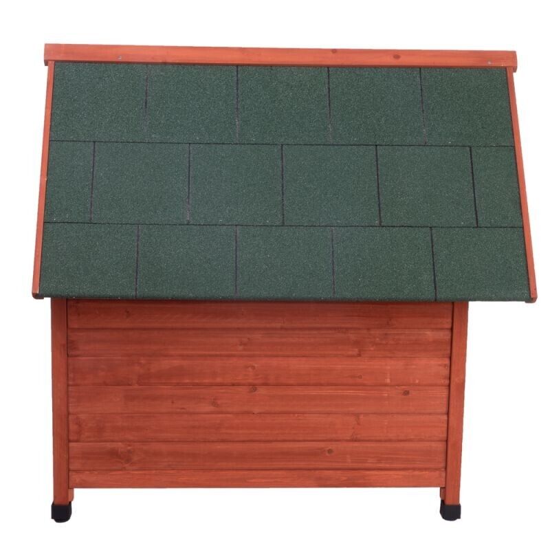 Spike Comfort Wooden Dog Kennel Insulated Outdoor Den Waterproof Pet Puppy Crate