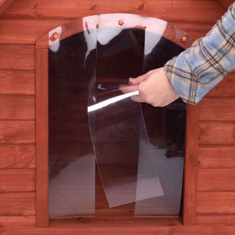 Spike Comfort Wooden Dog Kennel Insulated Outdoor Den Waterproof Pet Puppy Crate