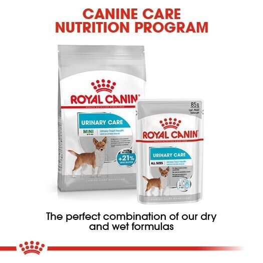Royal Canin Urinary Care Tract Health Dog Food, (in Loaf) Wet 12 x 85g Pouches