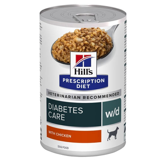 Hill's Prescription Diet Canine w/d Diabetes Care - Chicken 12x 370g , 24 x 370g , 48 x 370g