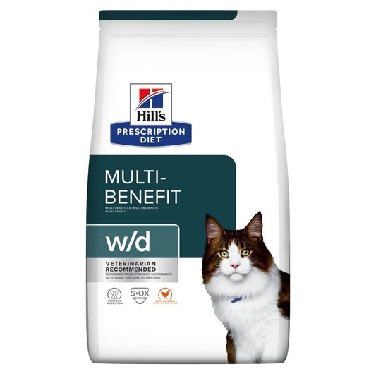 Hill's Prescription Diet w/d Multi-Benefit Dry Cat Food with Chicken
