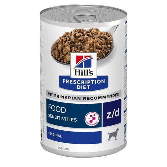 Hill's Prescription Diet Z/D Food Sensitivities Wet Dog Food Cans - 12 x 370g