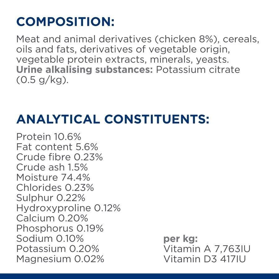 Hill's Prescription Diet c/d Multicare Urinary Care Cat Food - 12 x 156g , 24 x 156g Cans