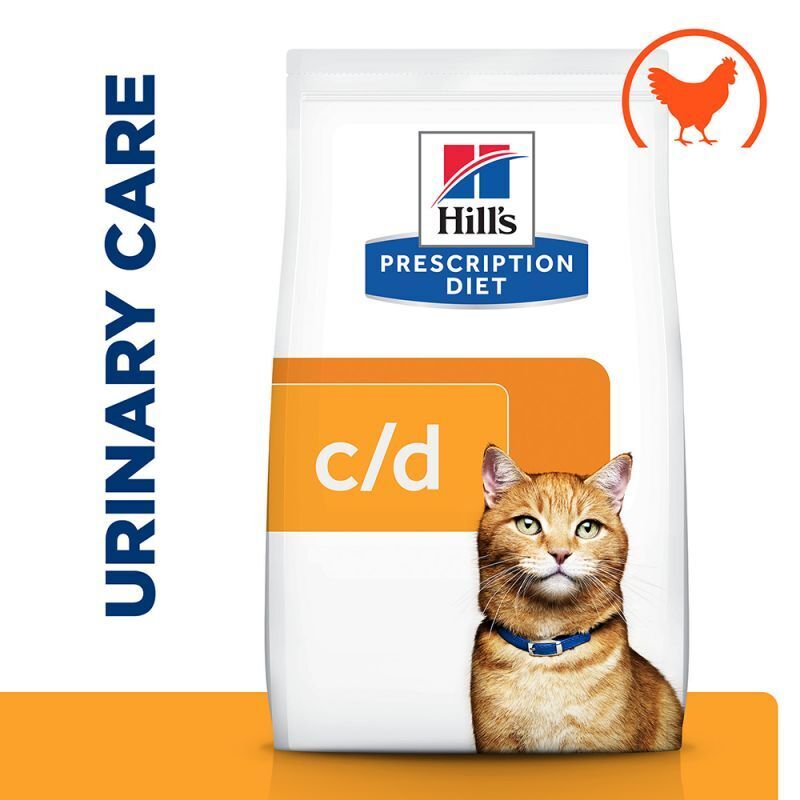 Hill's Prescription Diet Feline c/d Multicare Urinary Care Dry Cat Food - Chicken