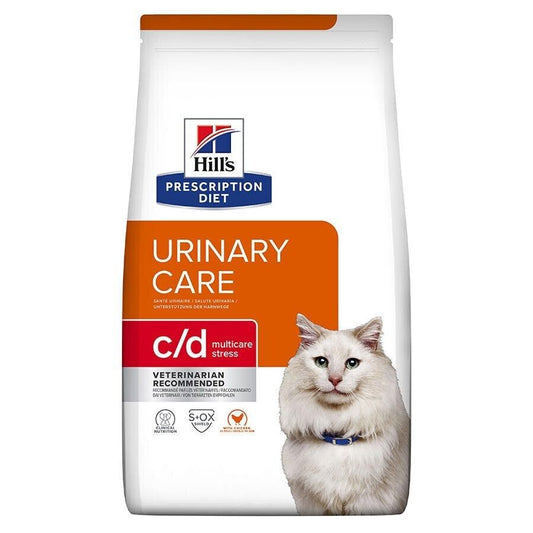 Hill's Prescription Diet Feline cd Stress Urinary Care Cat Food - 1.5kg, 3kg, 8kg