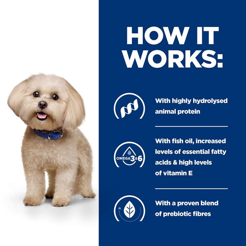 Hill's Prescription Diet Z/D Mini Food Sensitivities Dry Dog Food - 1kg , 3kg , 6kg