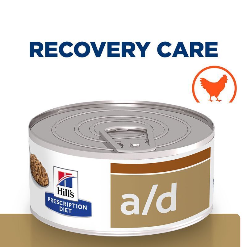 Hill’s Prescription Diet a/d Urgent Care Dog And Cat Wet Food 12x156g , 24x156g