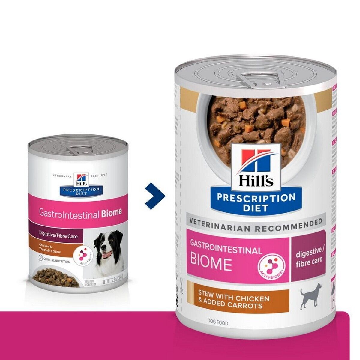 Hill’s Prescription Diet Canine Gastrointestinal Biome Stew - Chicken 12x354 , 24x354g