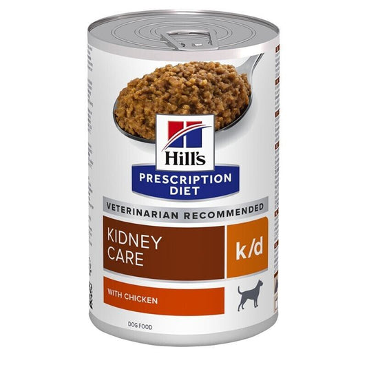 Hill’s Prescription Diet Canine k/d Kidney Care Wet Dog Food Chicken - 12 x 370g