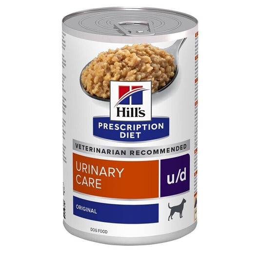 Hill’s Prescription Diet Canine U/D Urinary Care Wet Dog Food Chicken 12 x 370g