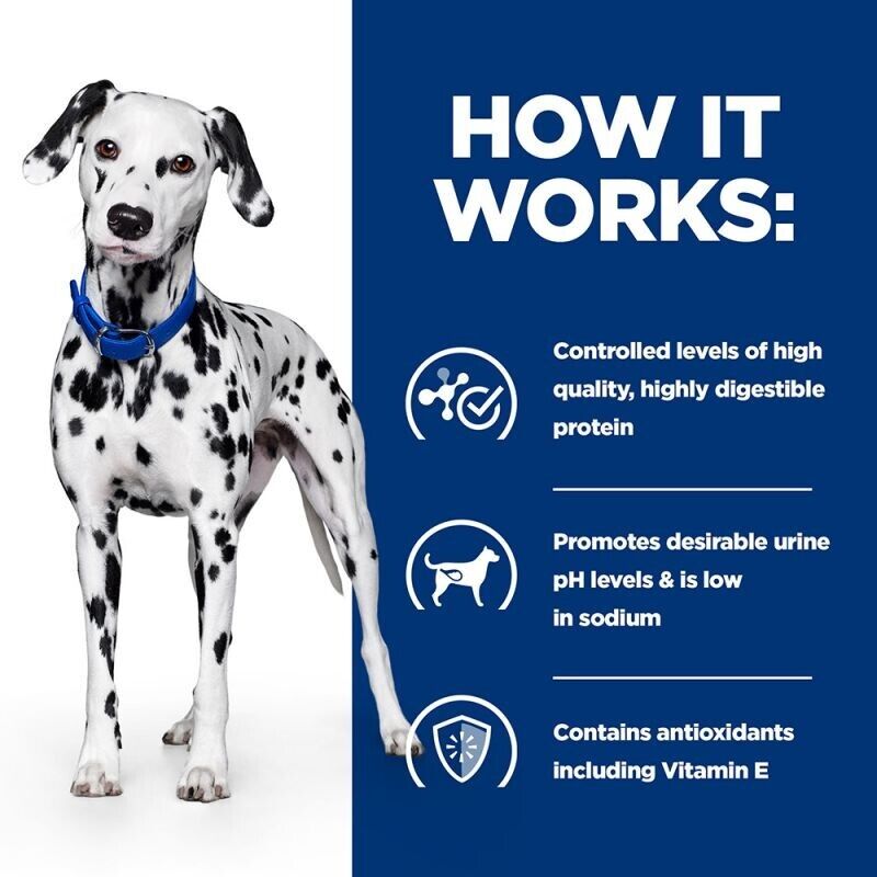 Hill’s Prescription Diet Canine U/D Urinary Care Wet Dog Food Chicken 12 x 370g