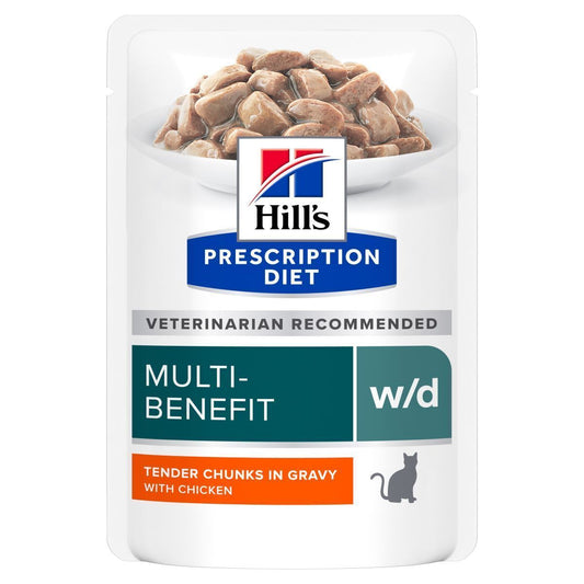 Hill’s Prescription Diet Feline w/d Multi-Benefit - Chicken Wet Cat Food