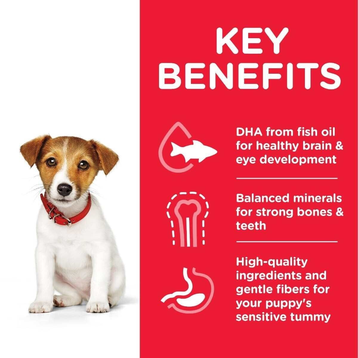 Hill’s Science Plan Puppy 1 Small & Mini with Chicken Dry Dog Food - 1.5kg, 3kg , 6kg