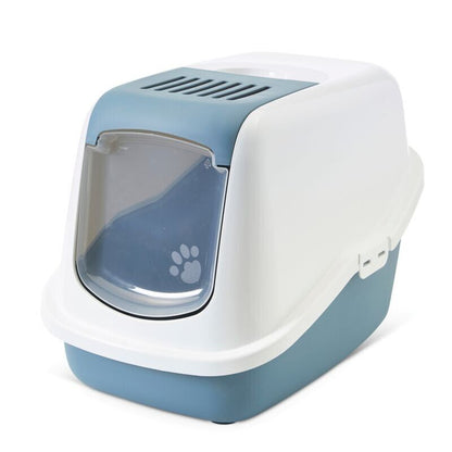 Large Cat Litter Tray Savic Cat Litter Box XL Light Grey  Filters & Tray Bags