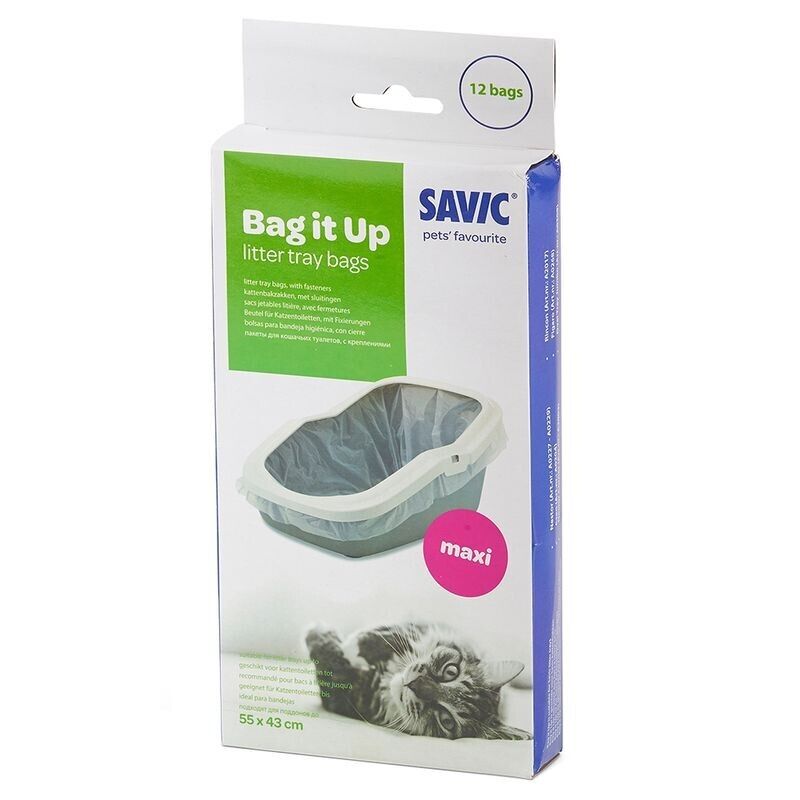 Large Cat Litter Tray Savic Cat Litter Box XL Light Grey  Filters & Tray Bags