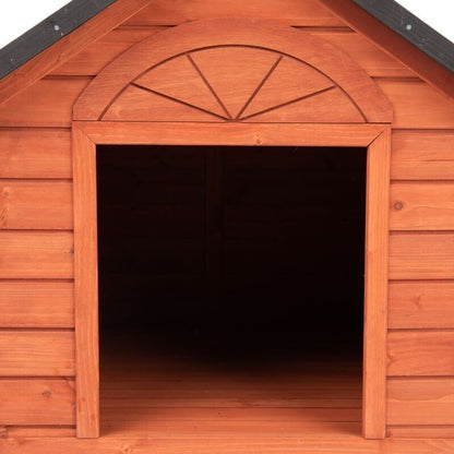Large Wooden Dog Kennel House Removable Roof Easy Clean Outdoor Indoor Puppy Dog