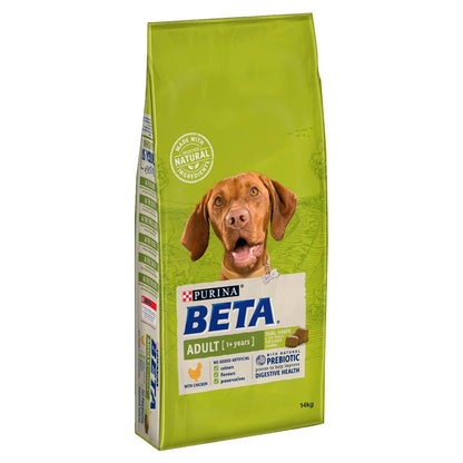 Purina Beta Adult Dog Dry Dog Food Chicken - 14kg