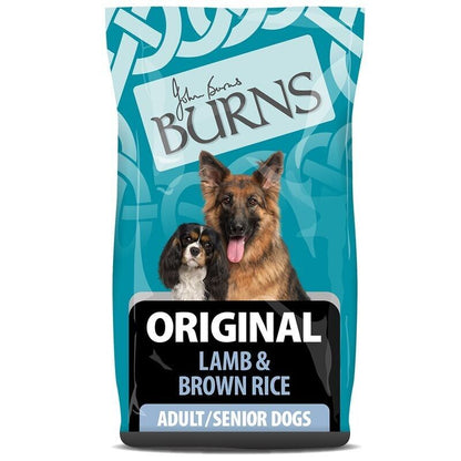 Burns Original Adult & Senior Dry Dog Food Lamb & Brown Rice - 2kg, 6kg, 12kg