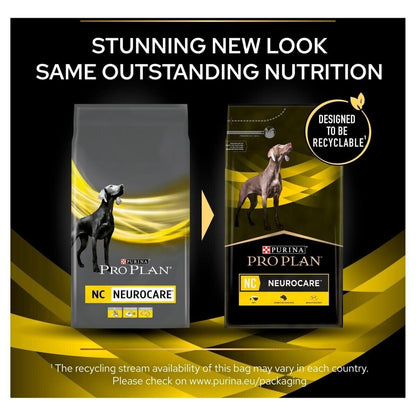 Purina Pro Plan NC Neurocare Canine Veterinary Diets Dry Dog Food - 3kg, 12kg